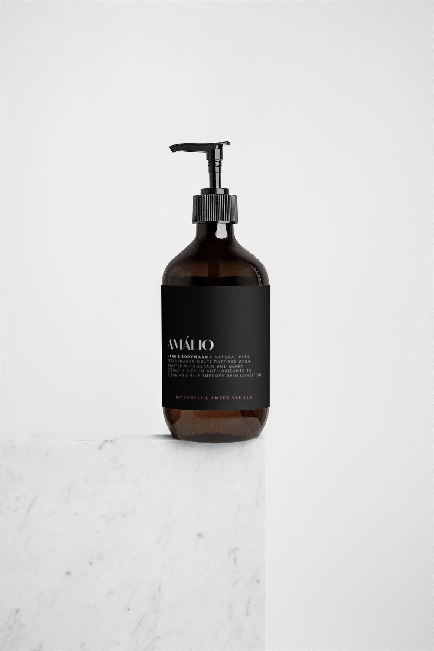 Hand & Body Wash, Patchouli & Amber Vanilla
